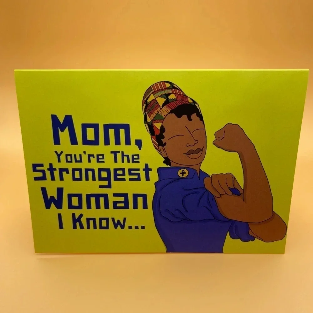 Rebbie The Riveter Card in Yellow, NWT, For Bundles Only